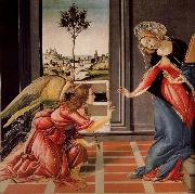 Sandro Botticelli Annunciation oil